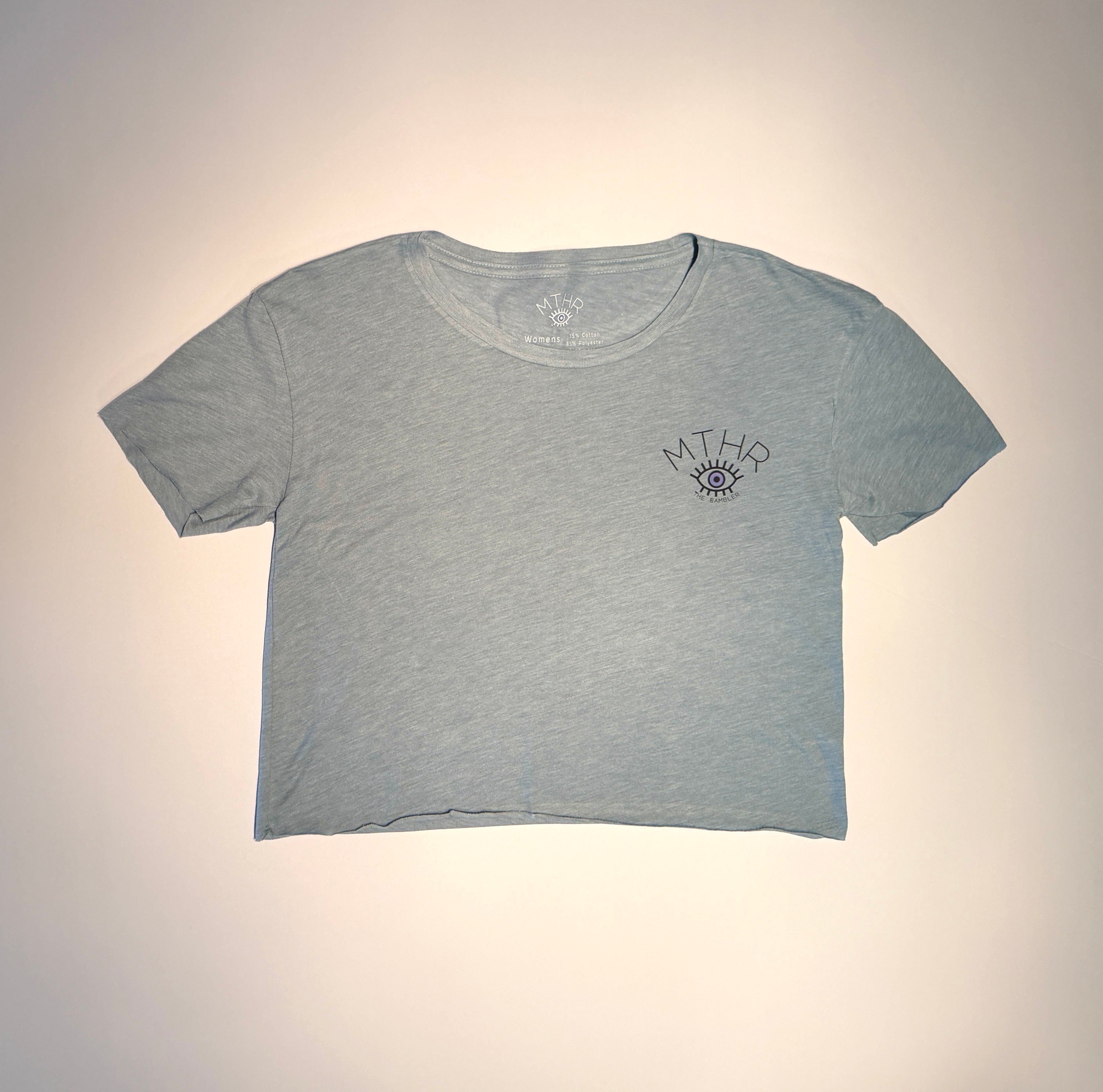 "The Hourglass" Raw Edge Tee