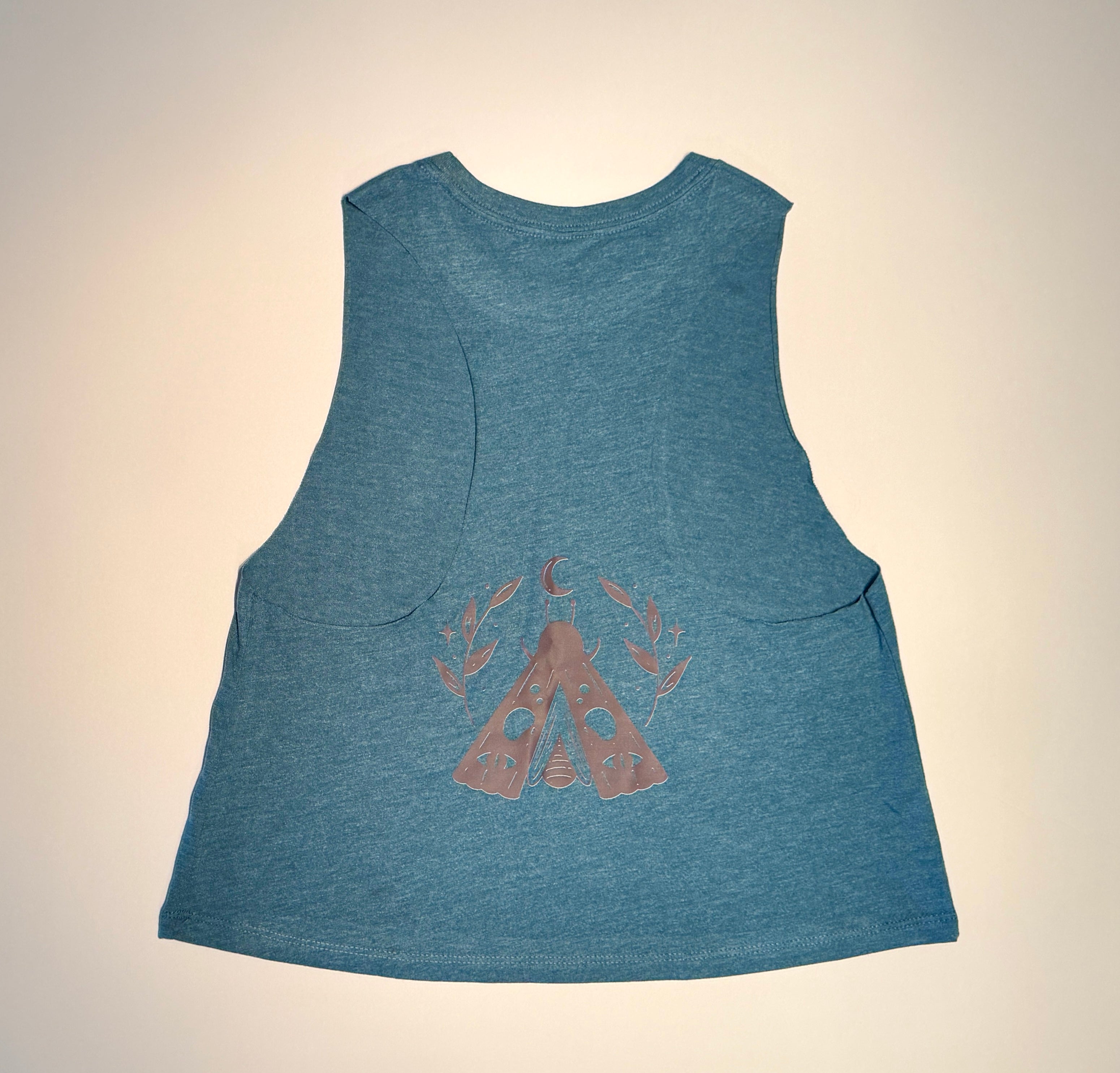 "The Mystic" Cropped Racerback Tank