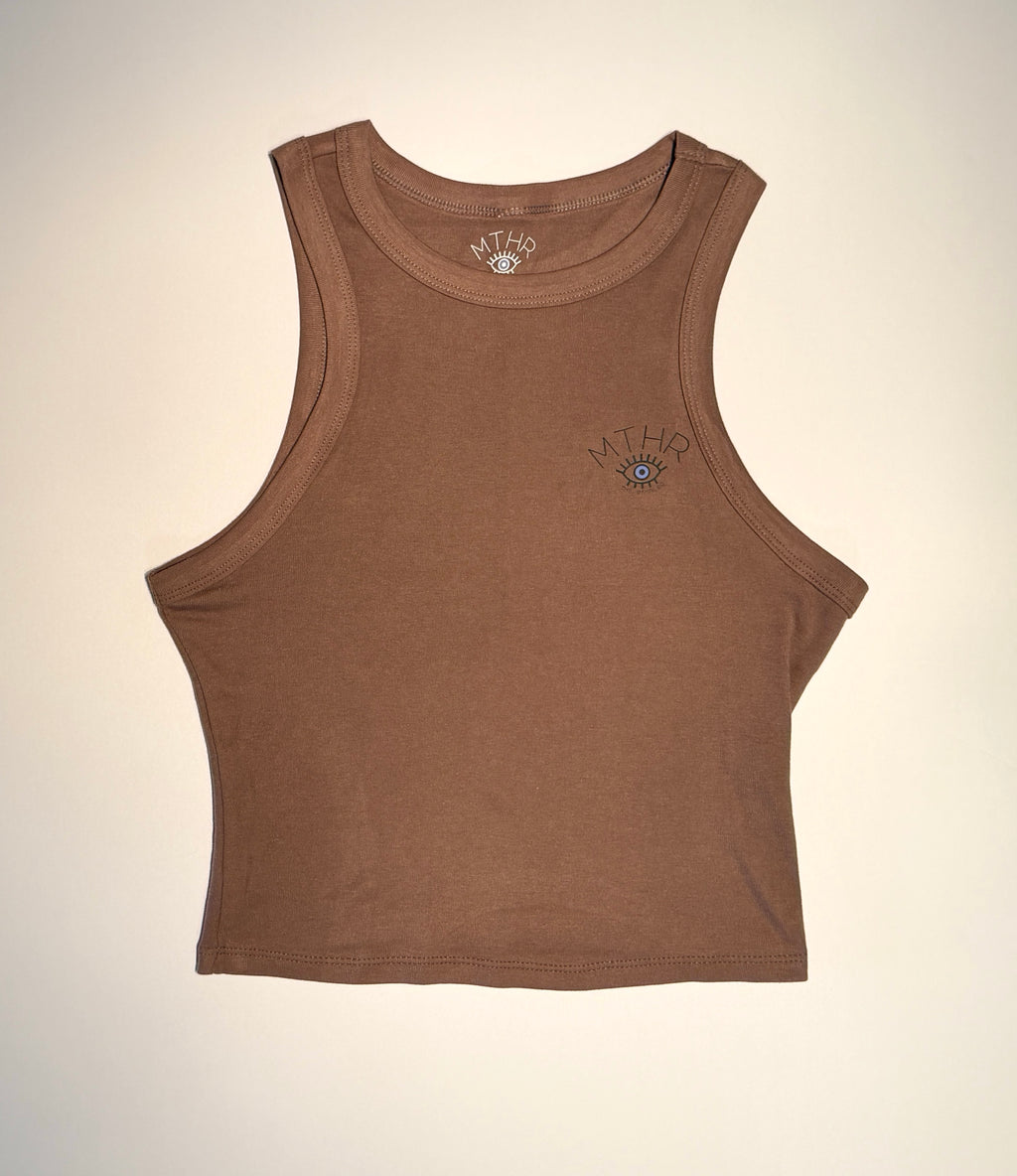 "The High Priestess" Micro Rib Racer Tank