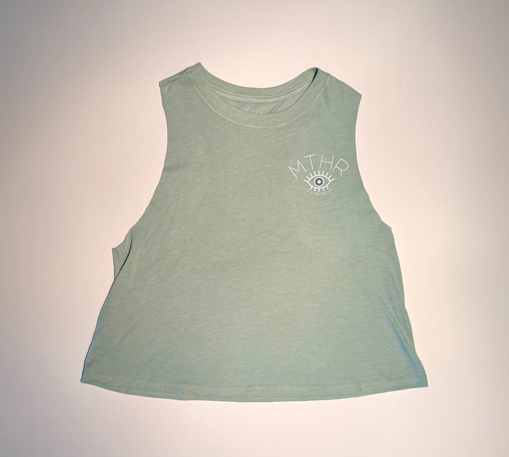 "The Koi Fish" Cropped Racerback Tank