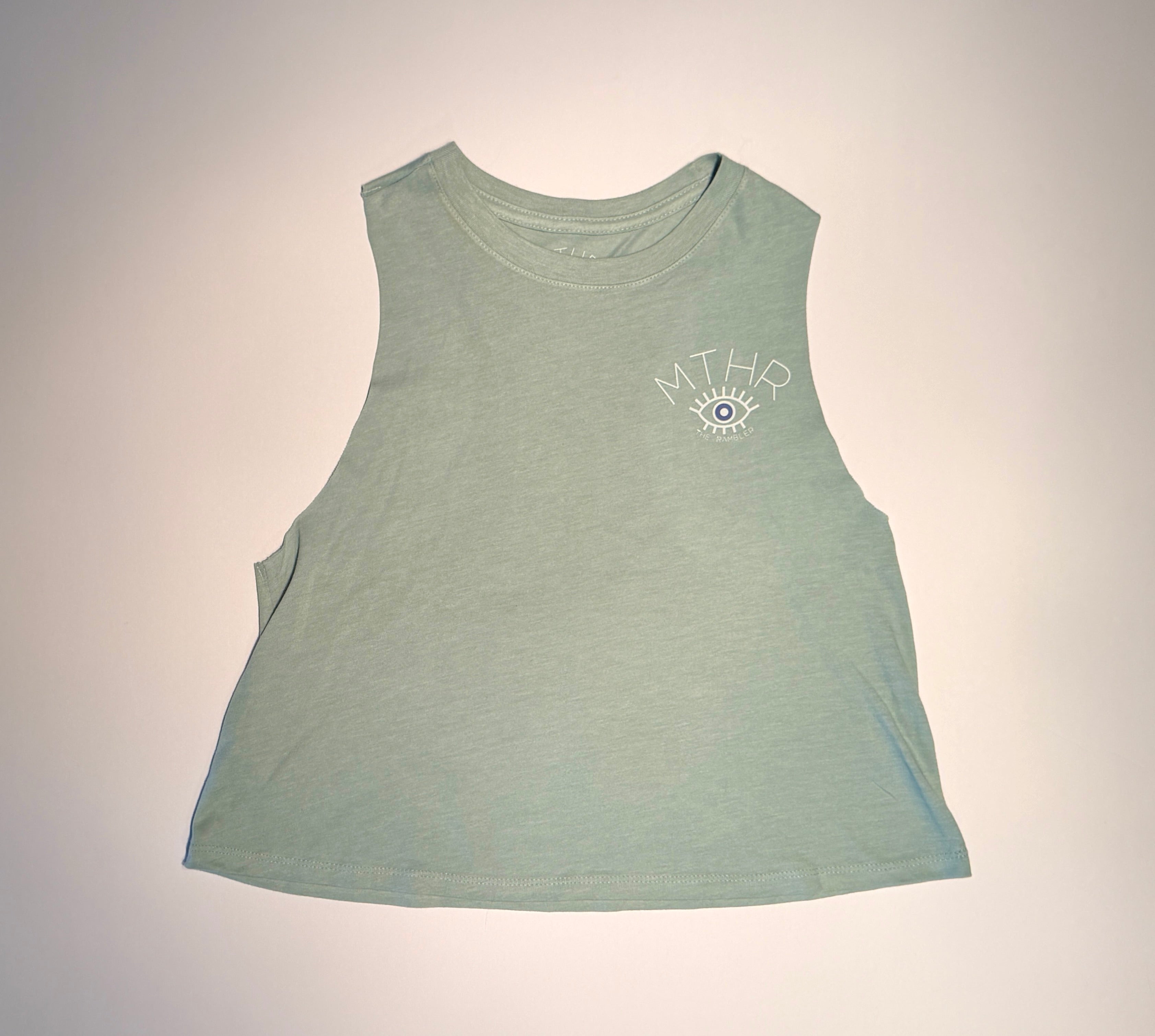 "The Koi Fish" Cropped Racerback Tank