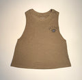 "The Hourglass" Cropped Racerback Tank