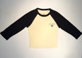 "The Enlightened Kitty" Micro Rib 3/4 Raglan Baseball Tee