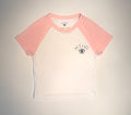 "The Beginning & The End" Micro Rib Raglan Baby Tee