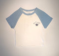 "The Fool" Micro Rib Raglan Baby Tee