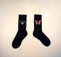 "The Metamorphosis" Ribbed 3/4 Sock