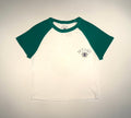 "Mother Knows Best" Micro Rib Raglan Baby Tee