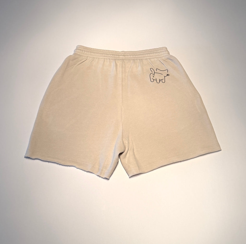 "Evil Eye" Cutoff Sweatshort