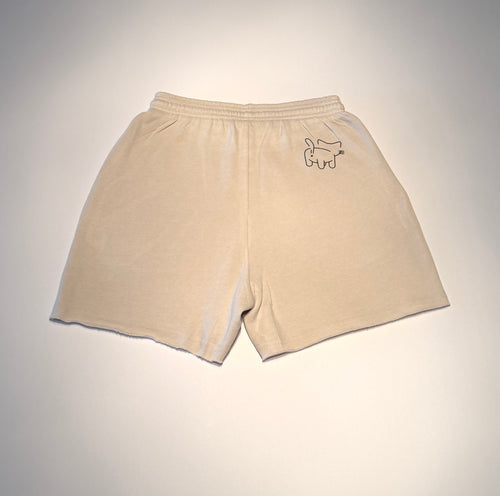 "Evil Eye" Cutoff Sweatshort