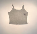 "The Star" Cropped Micro Rib Tank