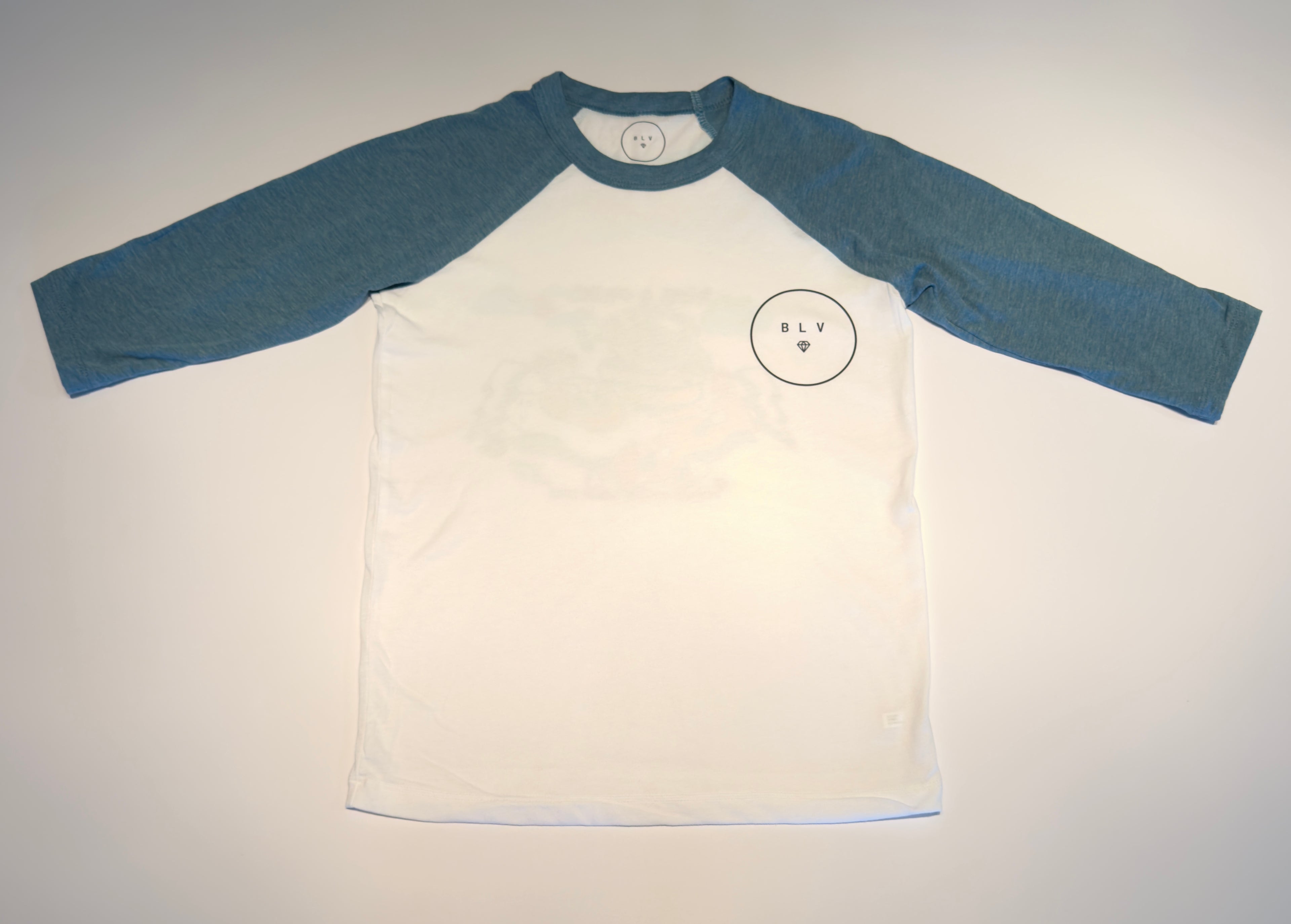 Boy's 3/4 Sleeve "Rise & Grind" Baseball Tee