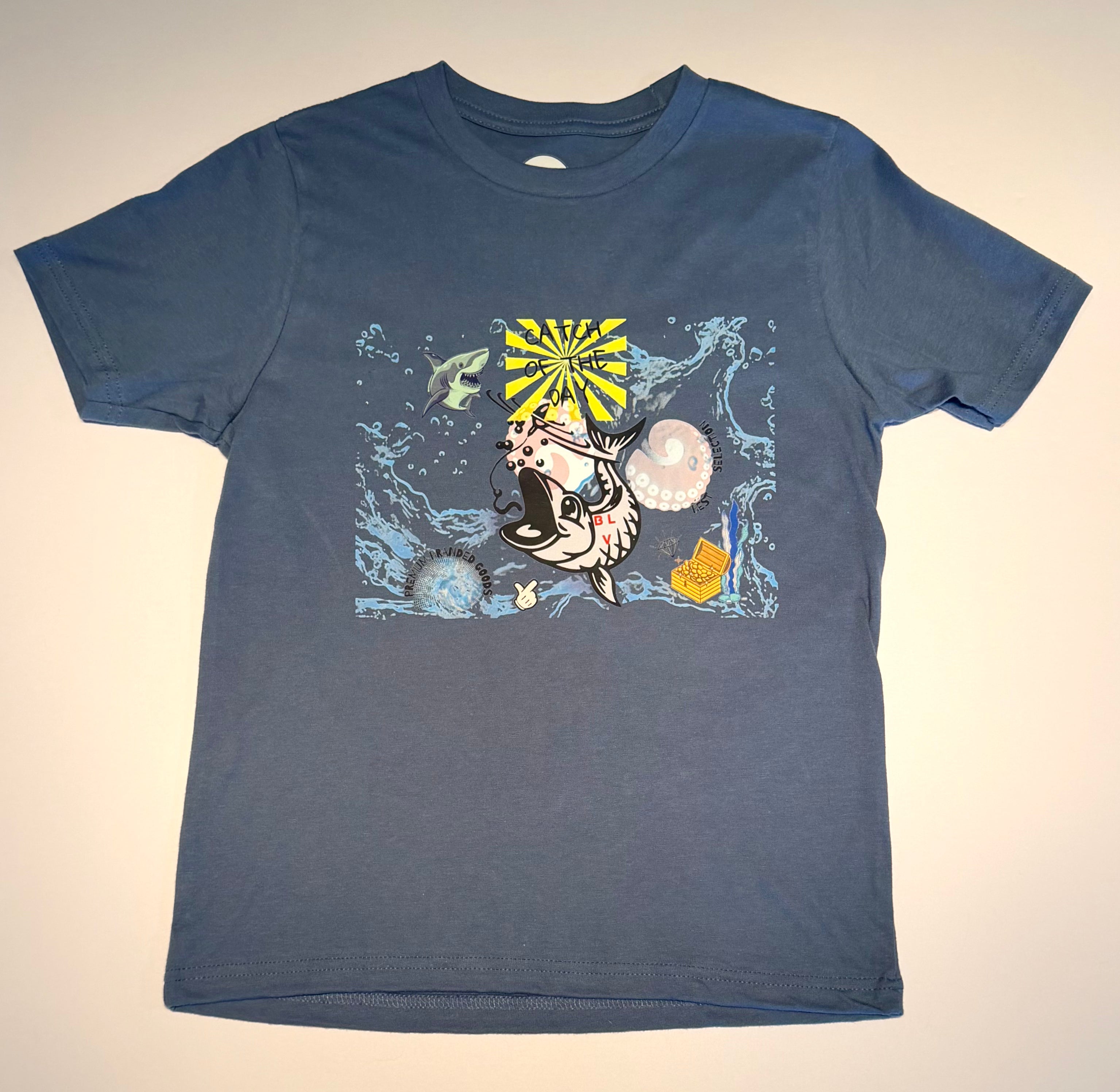 Boy's "Catch of the Day" Short Sleeve Tee