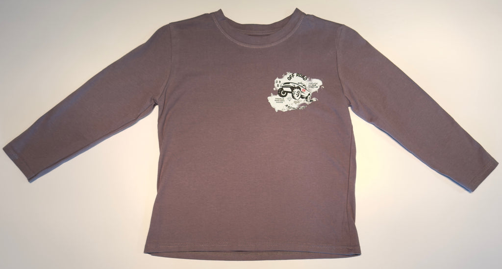 Boy's "Off Road Racing Club" Long Sleeve Tee