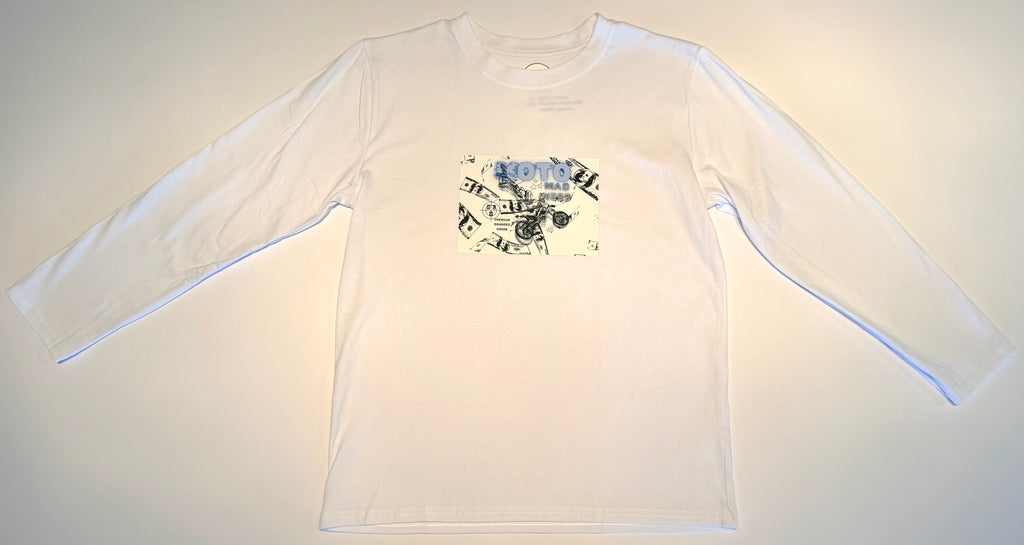 Boy's "Moto Madness" Long Sleeve Tee