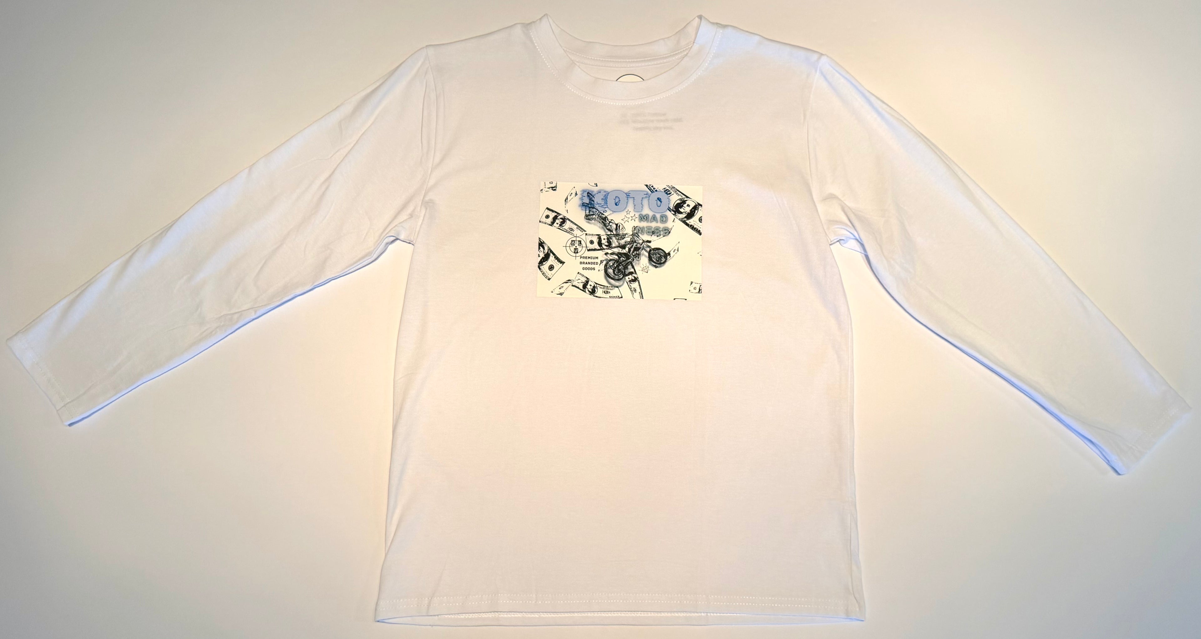 Boy's "Moto Madness" Long Sleeve Tee