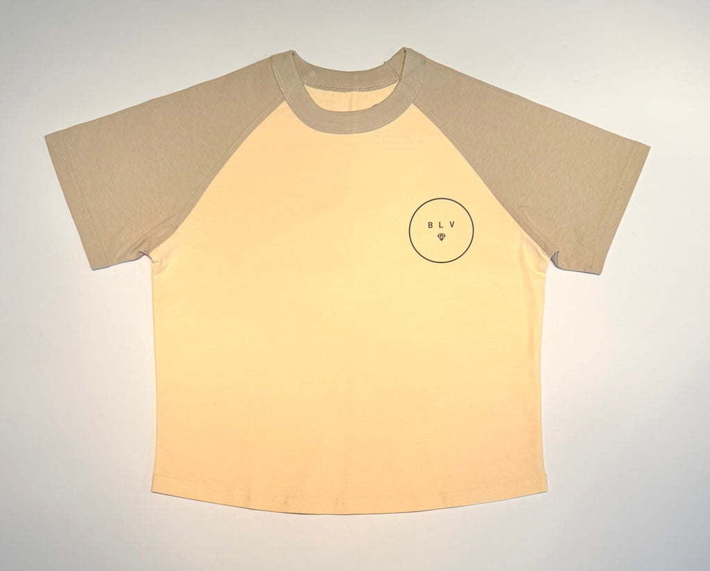 Boy's "Wax On, Wax Off" Short Sleeve Baseball Tee