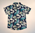 Boy's "Fiji" Short Sleeve Button Down Collared Shirt